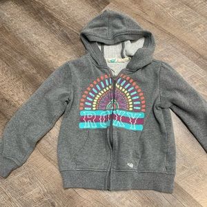 🖤 Gray Roxy ZIP Up Hoodie